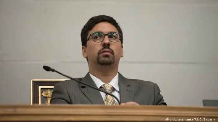 Vizepräsident des venezolanischen Parlaments Freddy Guevara (picture alliance/AA/C. Becerra )