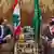 Saudi Arabien Riad - Mohammed bin Salman und Saad Hariri