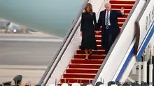 China US-Präsident Donald Trump & Melania Trump | Ankunft in Peking (Reuters/T. Peter)