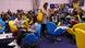 Teilnehmerinnen des Portugal Web Summit 2017 sitzen in Sesseln Teilnehmerinnen des Portugal Web Summit 2017 sitzen in Sesseln
