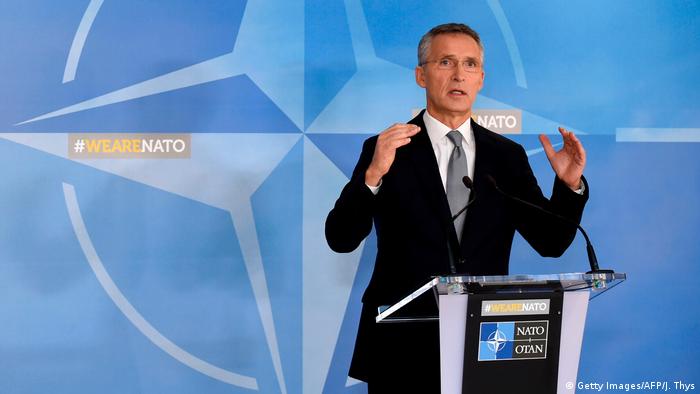Brüssel Treffen NATO-Verteidigungsminister | Jens Stoltenberg, NATO-Generalsekretär (Getty Images/AFP/J. Thys)