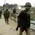 Indian Border Security Force soldiers patrol in Srinagar
