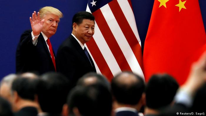 China USA Donald Trump & Xi Jinping | Treffen mit Wirtschaftsführern in Peking (Reuters/D. Sagolj)