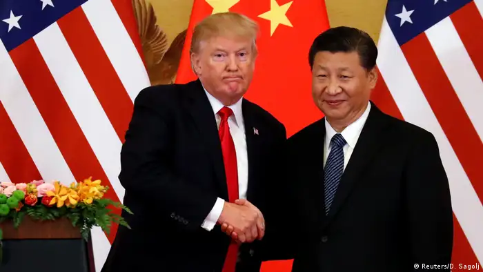 China USA Donald Trump & Xi Jinping | Große Halle des Volkes