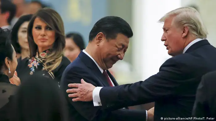 China Trumps Besuch (picture-alliance/AP Photo/T. Peter)