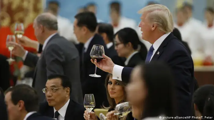 China Trumps Besuch (picture-alliance/AP Photo/T. Peter)