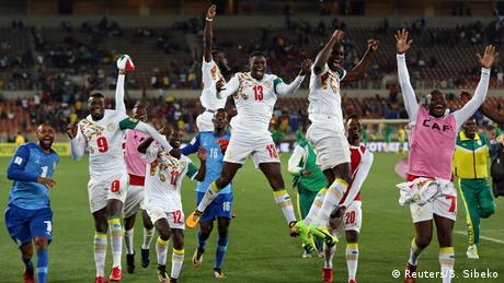 WM Russland 2018 Qualifikation - Senegal jubelt (Reuters/S. Sibeko)