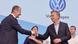 Argentinien Mauricio Macri und VW-Markenchef Herbert Diess Argentinien Mauricio Macri und VW-Markenchef Herbert Diess