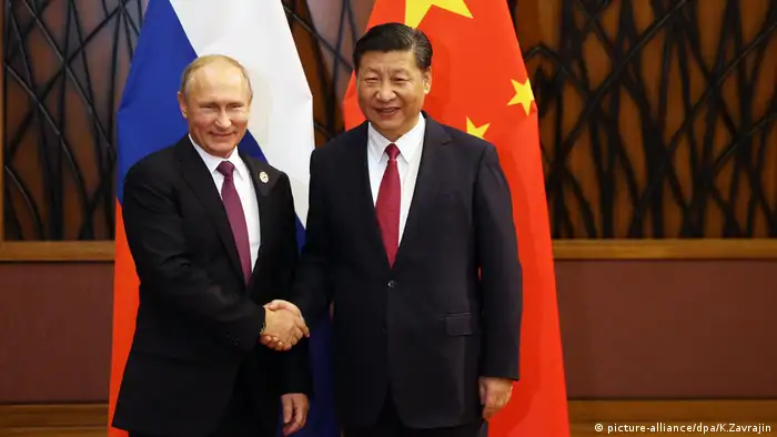 APEC Wladimir Putin und Xi Jinping