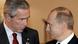 Ноември 2005 г.: Джордж Буш-младши и Владимир Путин по време на среща в Южна Корея Ноември 2005 г.: Джордж Буш-младши и Владимир Путин по време на среща в Южна Корея