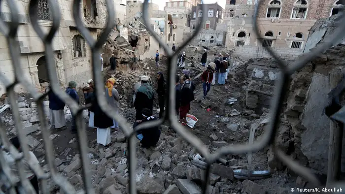 Jemen Luftangriff in Hanaa (Reuters/K. Abdullah)