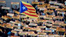 Großdemo der Separatisten in Barcelona