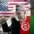 Afghan President Hamid Karzai points to a journalist during a press conference at the presidential palace in Kabul, Afghanistan