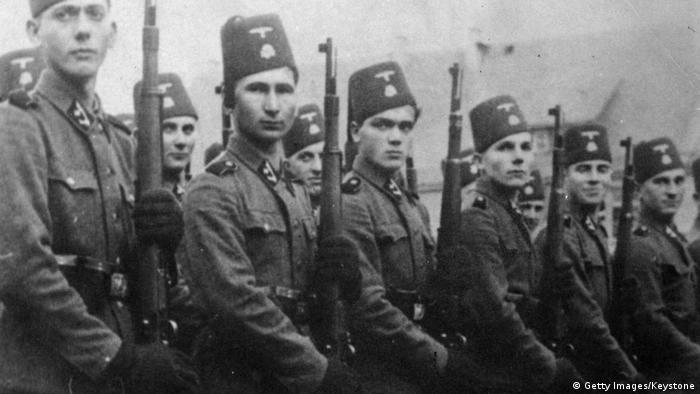 Bosnian soldiers in the Nazi German army (1943)