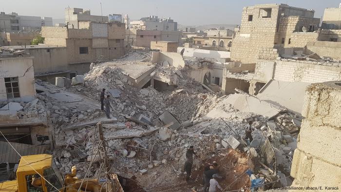 Aleppo en ruinas, Siria (picture-alliance/abaca/E. Karaca)
