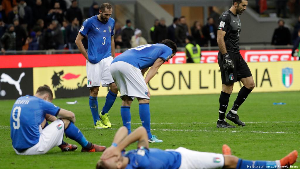 إيطاليا تغيب عن مونديال 2018 لأول مرة منذ 60 عاما