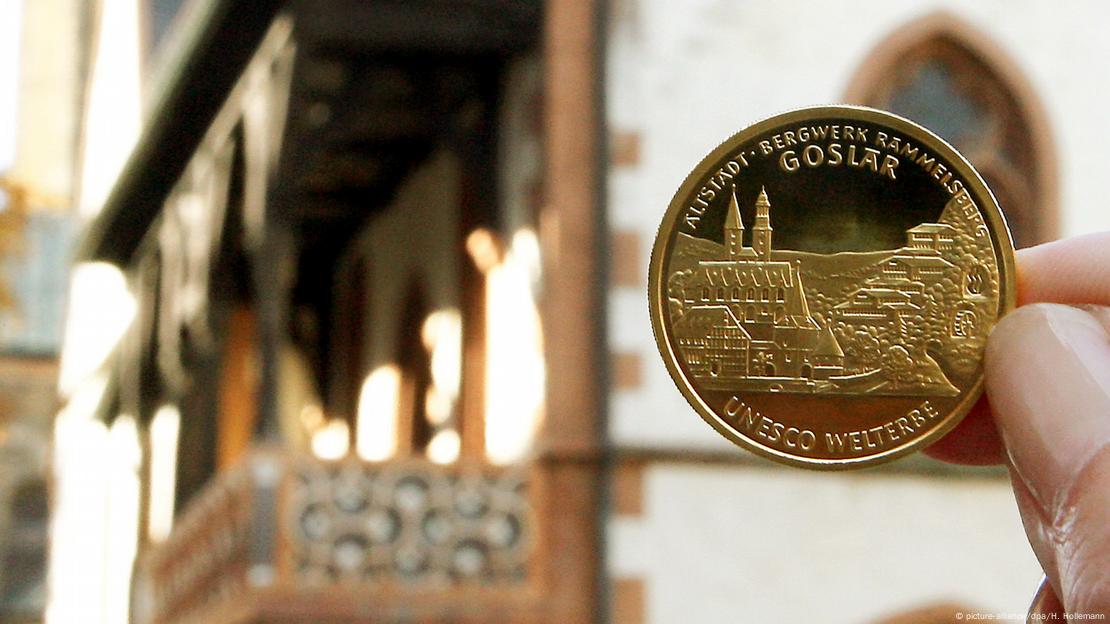 UNESCO World Heritage Speyer Cathedral decorates gold coin DW