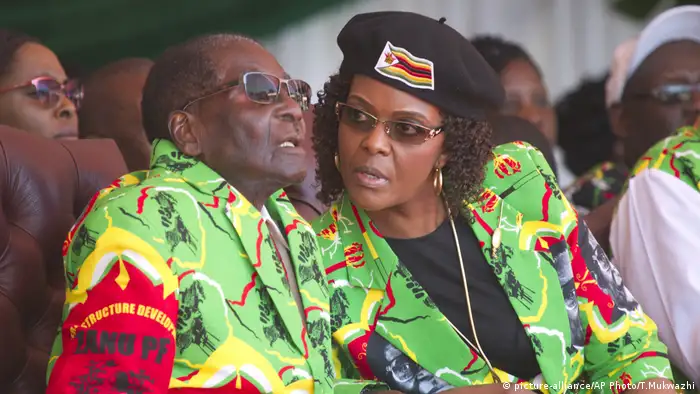 Zimbabwe Mugabe Rally