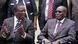 Emmerson Mnangagwa und Robert Mugabe in Simbabwe Emmerson Mnangagwa und Robert Mugabe in Simbabwe