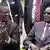Emmerson Mnangagwa und Robert Mugabe in Simbabwe