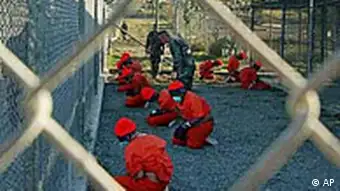 Taliban Gefangene in Guantanamo