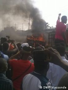 DR Kongo Demonstration von LUCHA in Lubumbashi