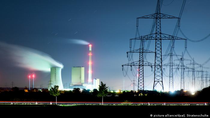 Das Kohlekraftwerk Mehrum in Niedersachsen