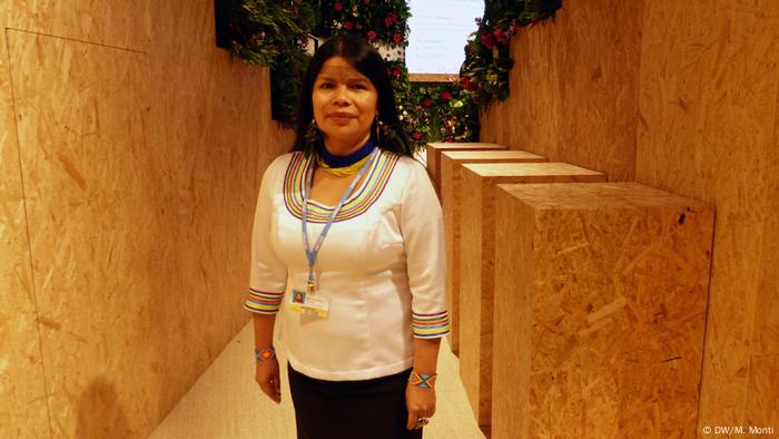 COP23 Klimakonferenz in Bonn Patricia Gualinga (DW/M. Monti)
