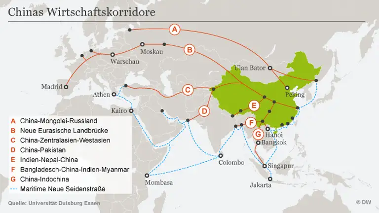 アジア図　Asien nach den neusten und besten Japans schönste Seiten und Chinas Vielfalt - Kreuzfahrt mit