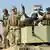 Иракские военные в освобожденном городке Рава