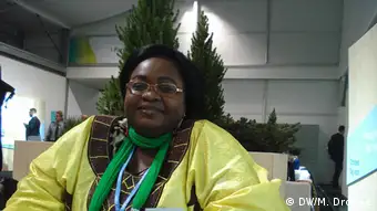 Jeanne Irène Koumo, Vorsitzende Page Verte auf der COP 2017
