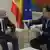Spanien ehemaliger Bürgermeister von Caracas Antonio Ledezma bei Premier Rajoy