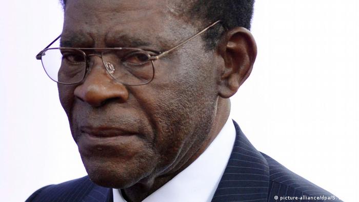 Äquatorialguinea Präsident Teodoro Obiang