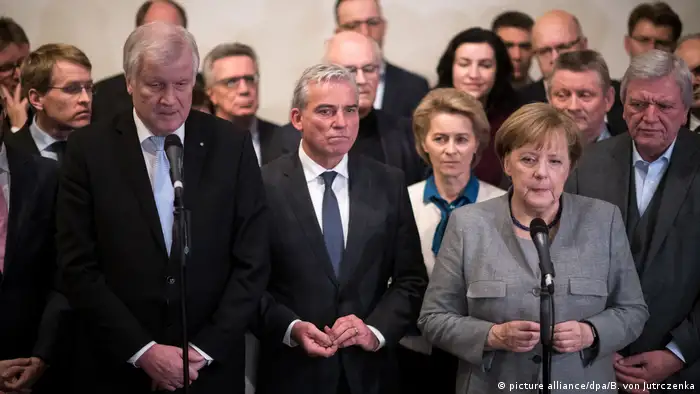 Deutschland Angela Merkel Scheitern der Sondierungsgespräche