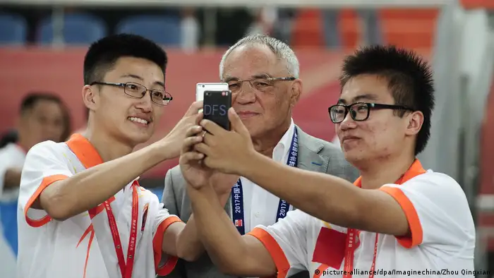 Fußball Trainer Felix Magath in China