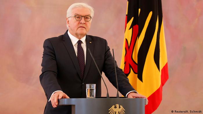 Presidente alemán no descarta formación de gobierno sin ir a nuevas  elecciones | Alemania | DW | 20.11.2017