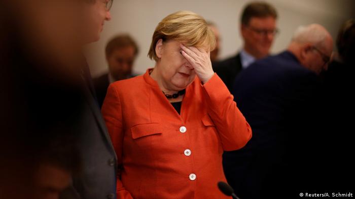 Deutschland Ende Jamaika-Koalition Sondierungsgespräche | Angela Merkel; Bundeskanzlerin