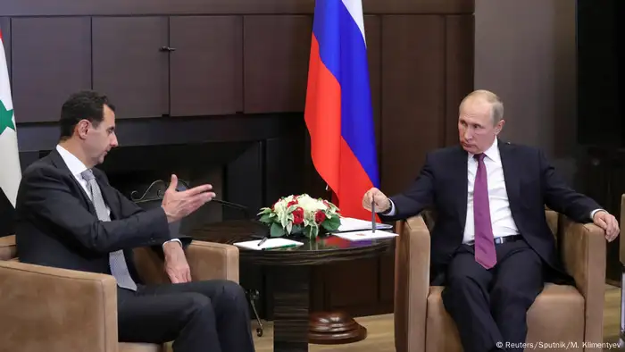 Russland Sotschi Treffen Assad und Putin (Reuters/Sputnik/M. Klimentyev)
