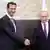 پوتین به خاطر "مبارزه با تروریسم" به اسد تبریک گفت