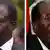 Emmerson Mnangagwa (à gauche) était le bras de Robert Mugabe avant leur rupture en 2017