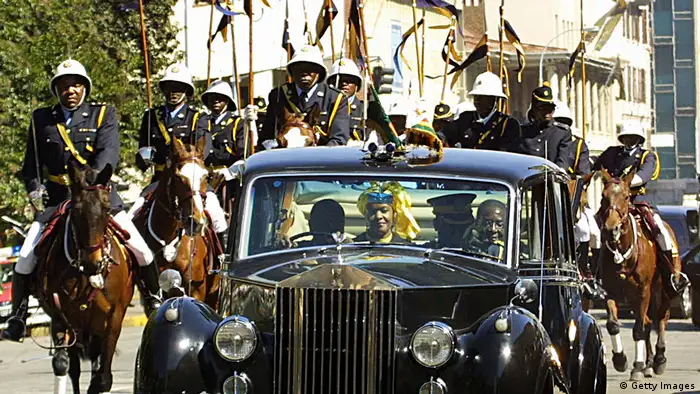 Robert Mugabe und Grace Mugabe (Getty Images)