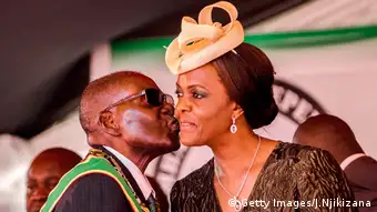 Robert Mugabe und Grace Mugabe
