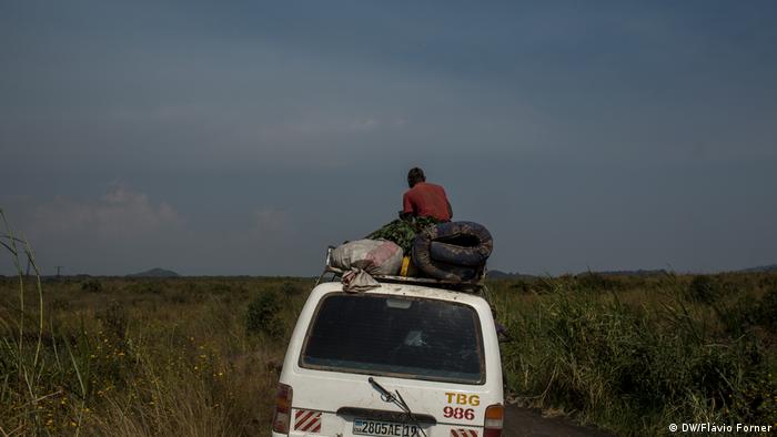 Мъж в ДР Конго