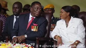 Simbabwe Harare Vereidigung Präsident Emmerson Mnangagwa