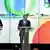 Юри Ратас, Дональд Туск и Жан-Клод Юнкер на саммите "Восточного партнерства"