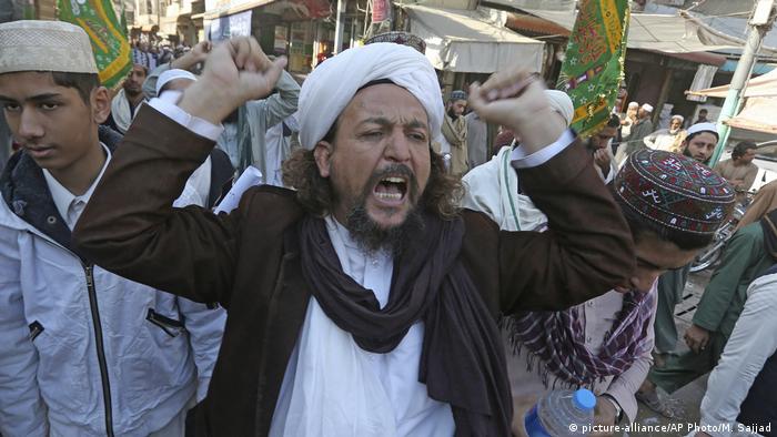 Протестувальники в Ісламабаді, Пакистан