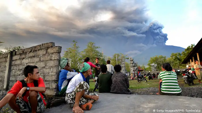 Indonesien Bali Ausbruch des Vulkans Mount Agung (Getty Images/AFP/S. Tumbelaka)