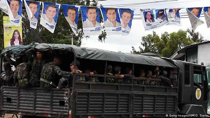Honduras vor den Wahlen (Getty Images/AFP/O. Sierra)