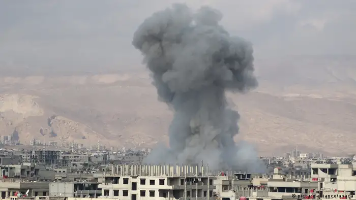 Luftangriffe in Ostghouta Ostghuta (picture-alliance/abaca)
