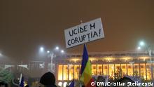 26.11.2017 +++ 30.000 Menschen haben Sonntagabend in der rumänischen Hauptstadt Bukarest gegen Korruption und Veränderung der Justitzgesetze protestiert.